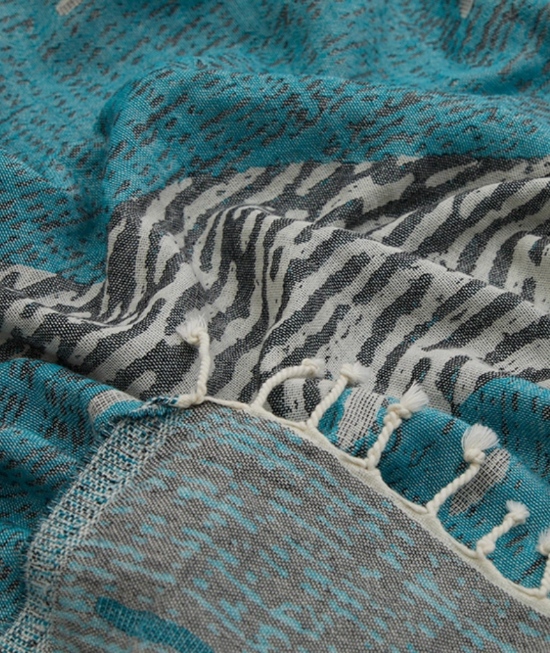 Serviette de plage Résistante au sable et Séchage rapide - Baleine