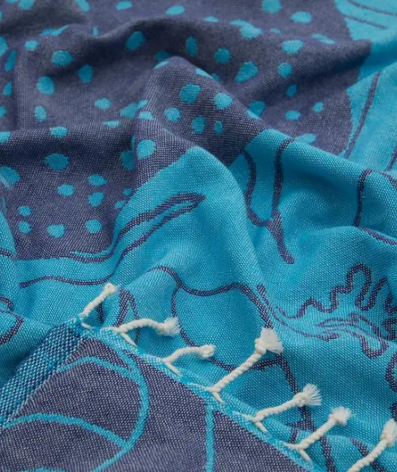 Serviette de plage Résistante au sable et Séchage rapide - Requin