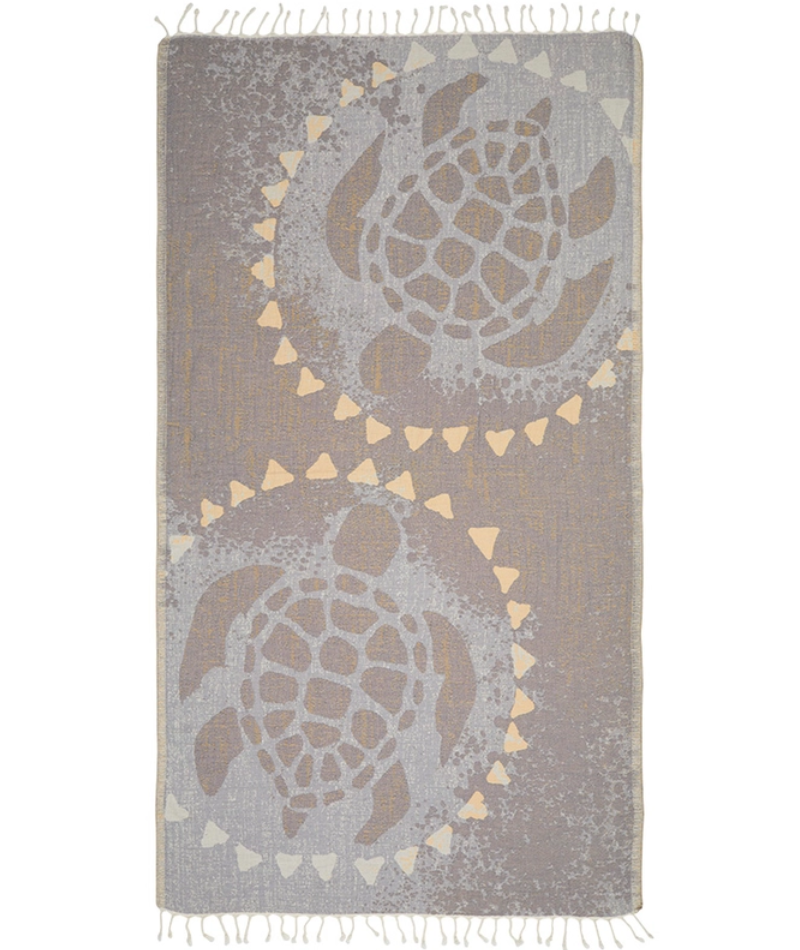 Serviette de plage Résistante au sable et Séchage rapide - Tortues