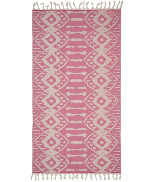 Serviette de plage Résistante au sable et Séchage rapide - Spa Fuschia