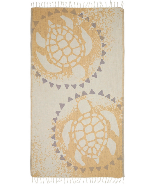 Serviette de plage Résistante au sable et Séchage rapide - Tortues