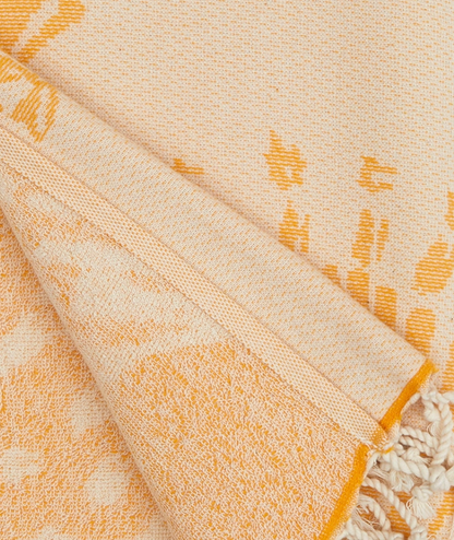 Serviette de plage Résistante au sable et Séchage rapide - Corail