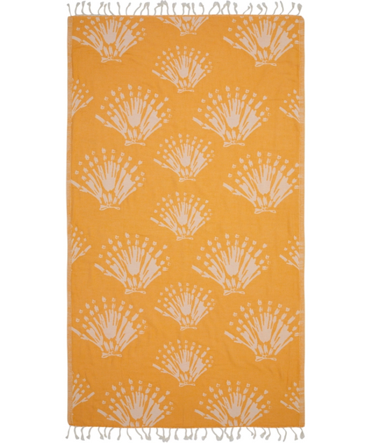 Serviette de plage Résistante au sable et Séchage rapide - Corail